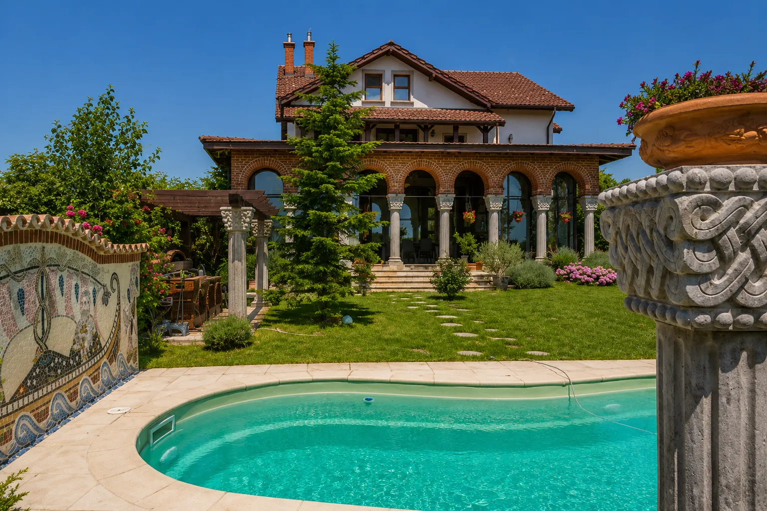 VILA CORBEANCA - SPA SI PISCINA - 8 CAMERE - imagine 4