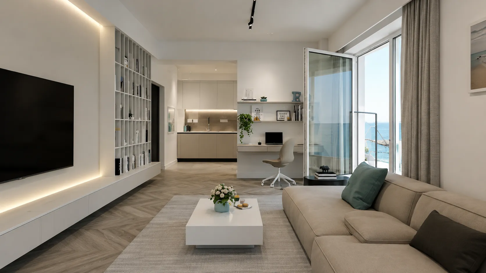 APARTAMENT CU VEDERE LA MARE - OLIMP 