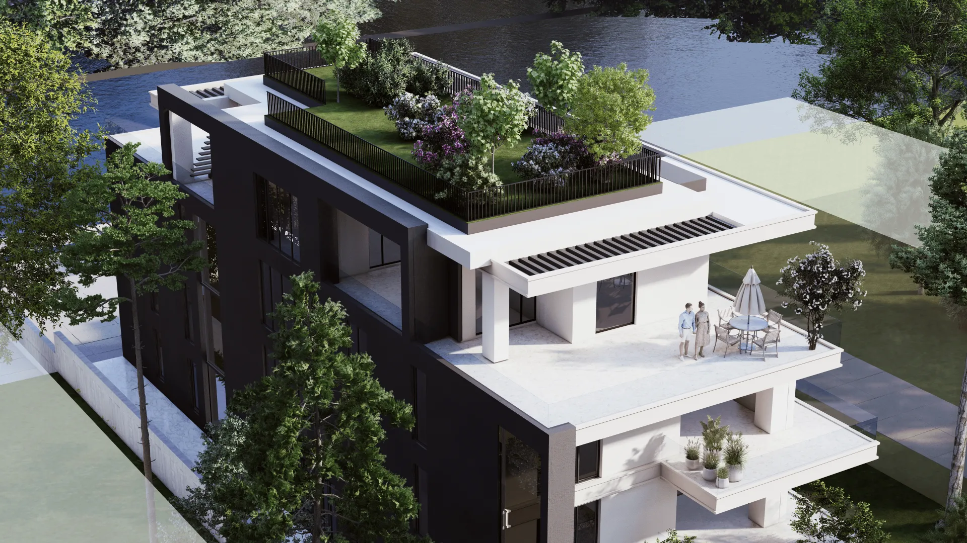 APARTAMENT CU 3 CAMERE - GRADINA - VEDERE LA LACUL TEI 