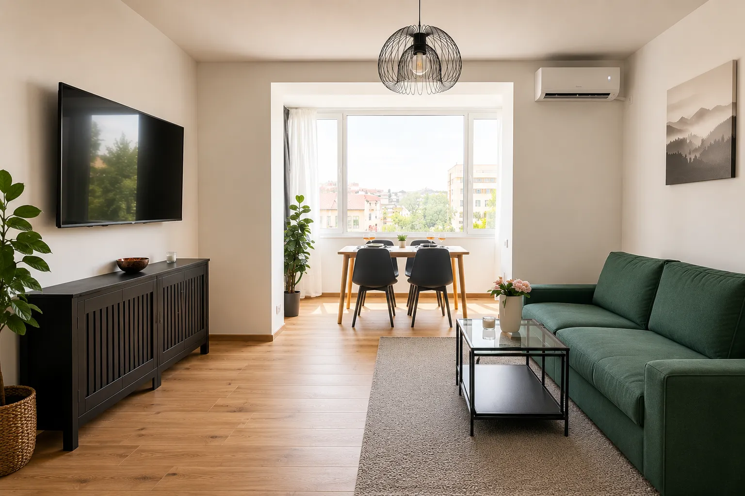 PIATA ROMANA - APARTAMENT CU 3 CAMERE - MOBILAT SI UTILAT - imagine 2