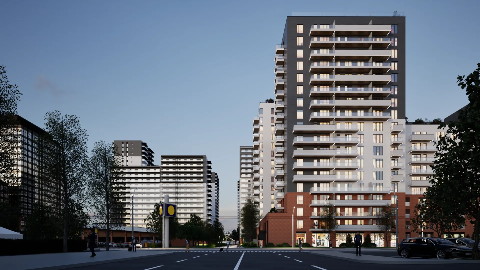 APARTAMENT CU 4 CAMERE - ETAJ 14 - ZONA OBOR  - 2