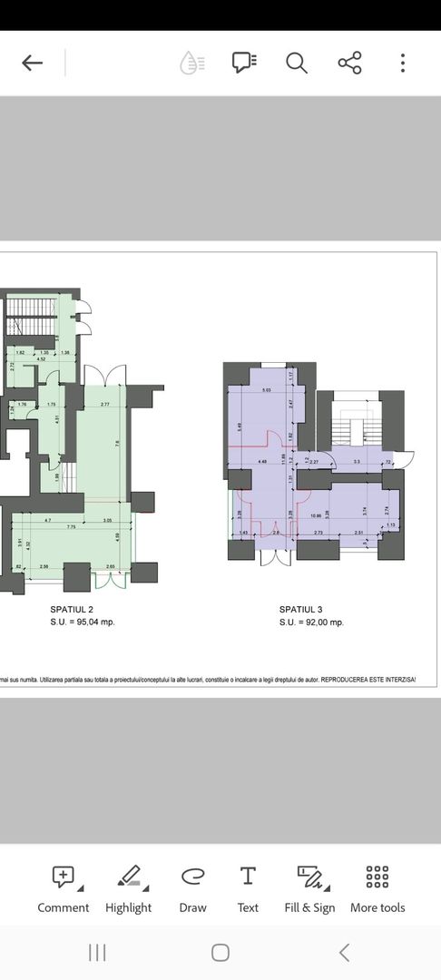 Spațiu birouri | Calea Victoriei 155 | 220 mp | Parter + Etaj 1+ 2 - 9/10