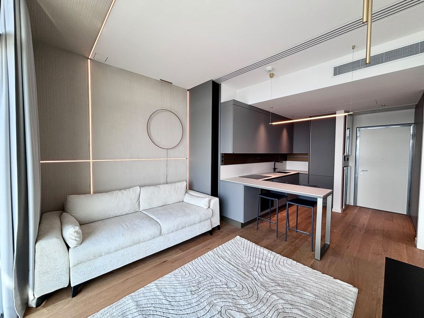 De inchiriat 2 camere | etaj 22 | Floreasca - 2