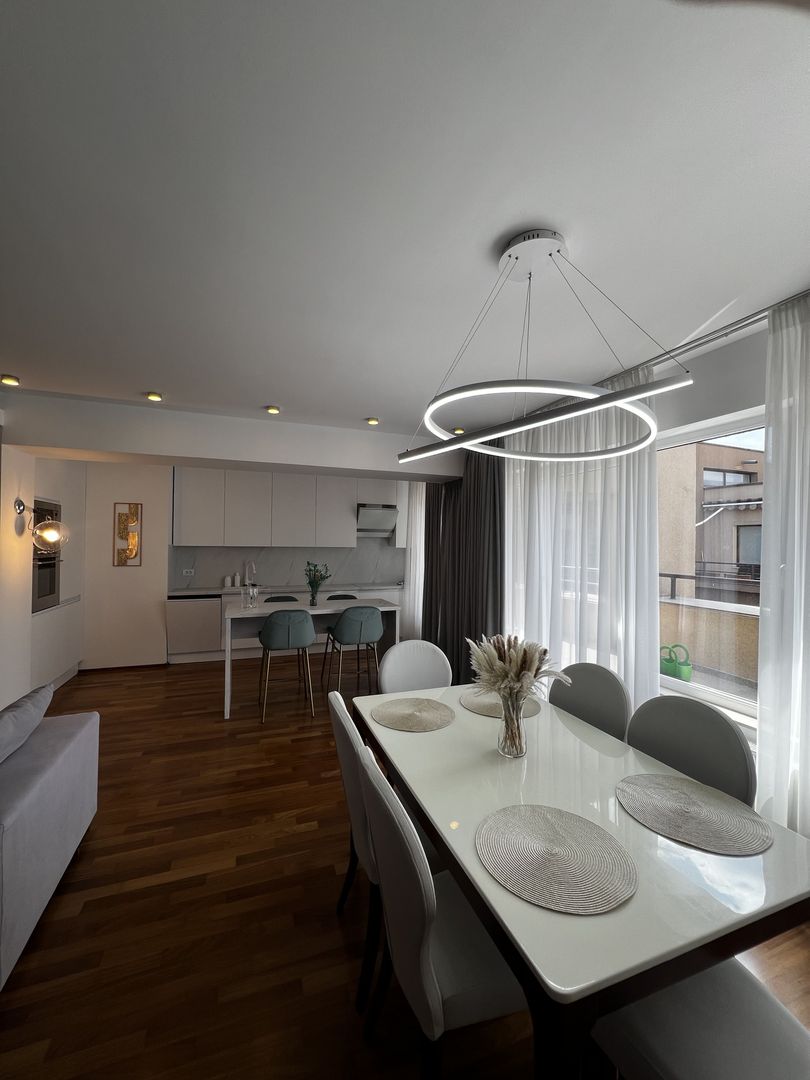 PREMIUM 3-ROOM PENTHOUSE | HERĂSTRĂU | PANORAMIC VIEW | 2 TERRACES - 3/4