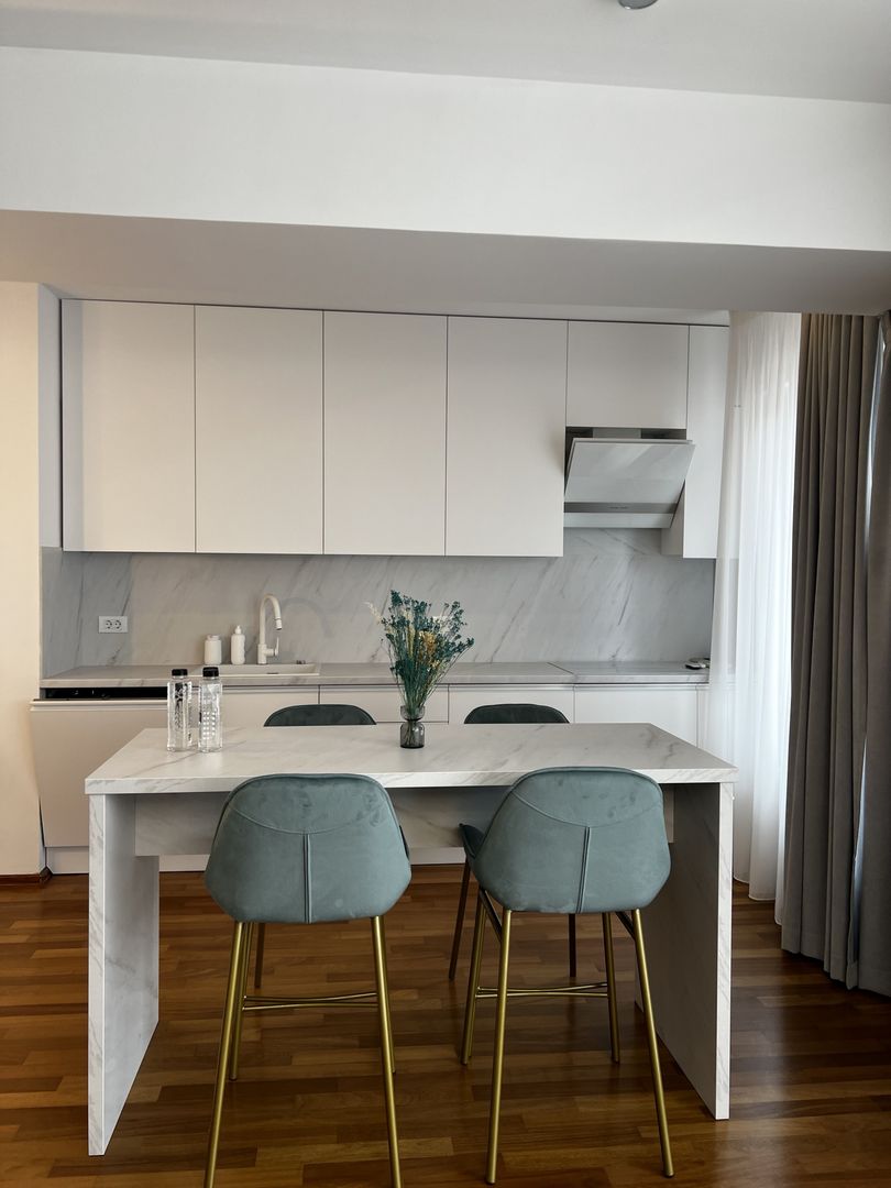 PREMIUM 3-ROOM PENTHOUSE | HERĂSTRĂU | PANORAMIC VIEW | 2 TERRACES