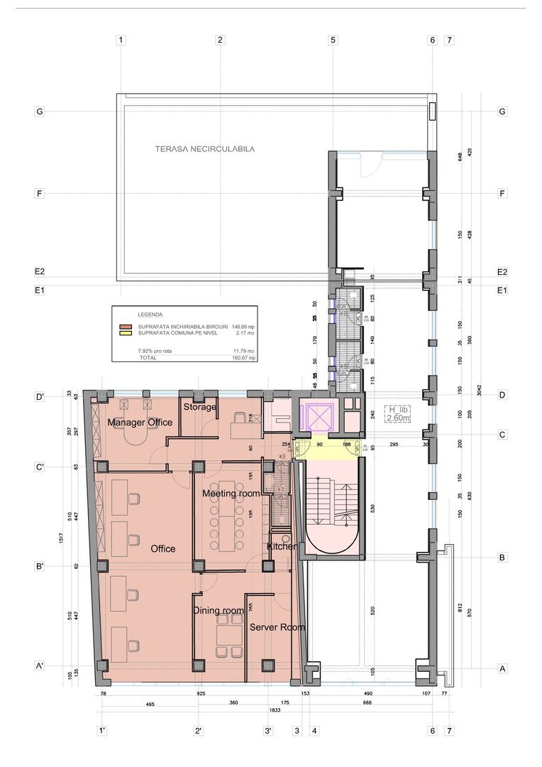 Offices for rent | 160 sqm | Piata Floreasca - 9