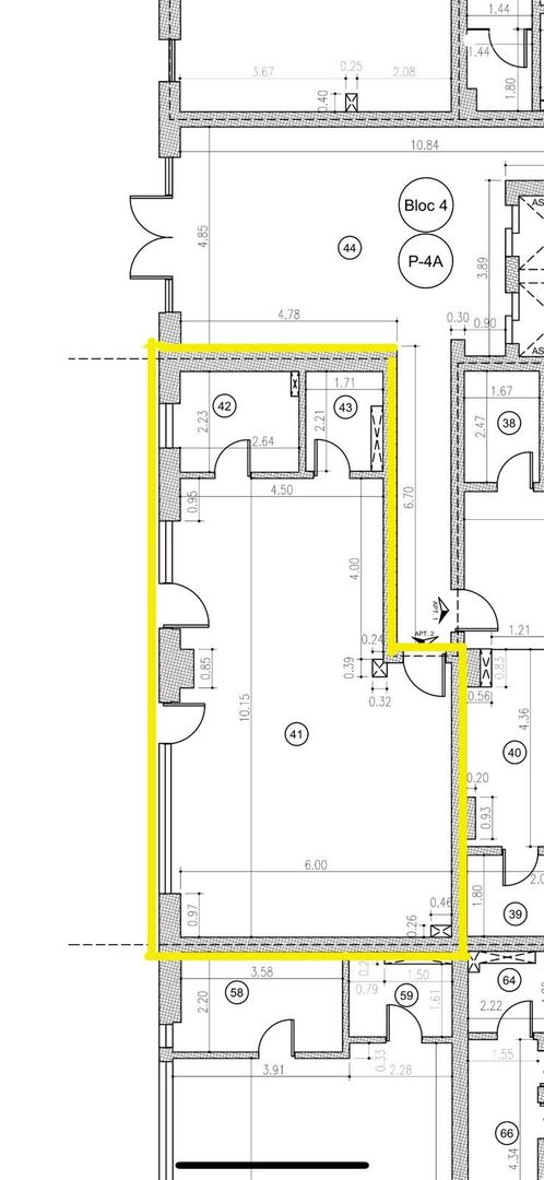 Spațiu de închiriat – Aviației | 64 m² | Parter - 7/8