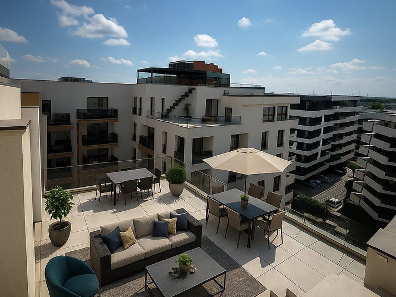 Trăiește la Înălțime – Penthouse Spațios de Închiriat, Pipera +2 locuri parcare - 3/14