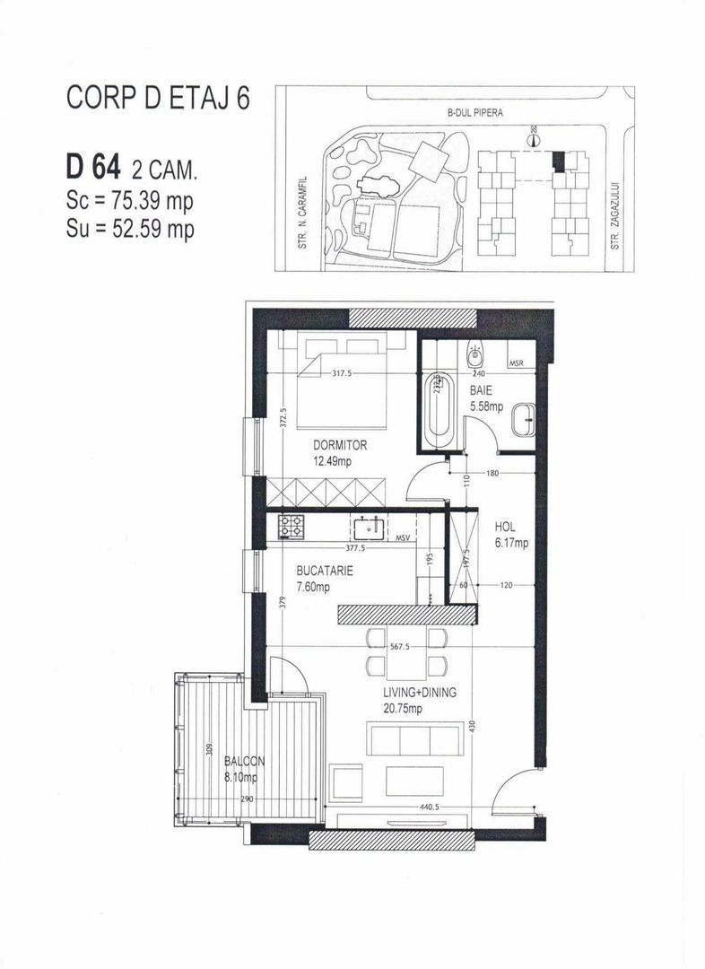 Apartament 2 Camere | One Herăstrău Plaza (Boxă + Parcare) - 7/9