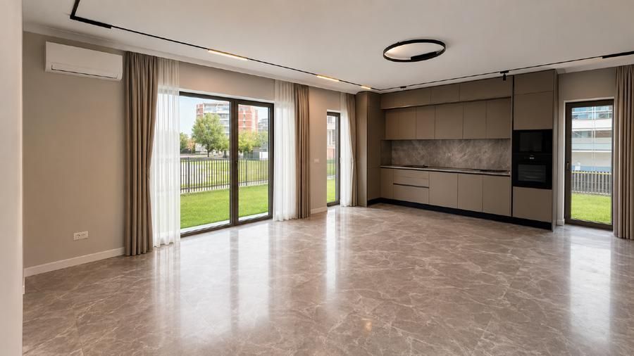 Apartament 2 camere, 75 mp + terasă 135 mp | Prima inchiriere - 1/9