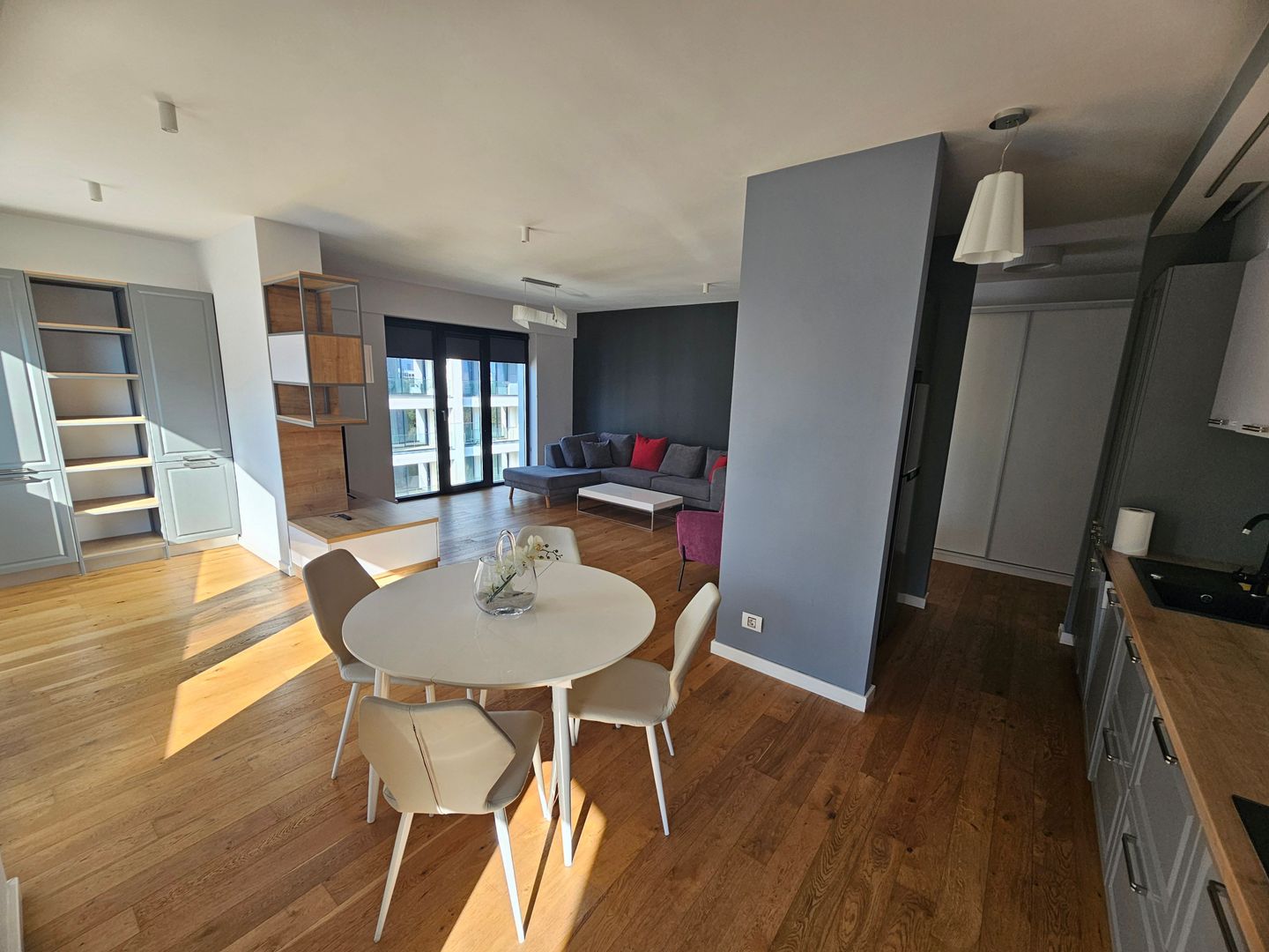 Apartament 2 camere - 84 mp, Jandarmeriei, mobilat, parcare subteran - 3/26