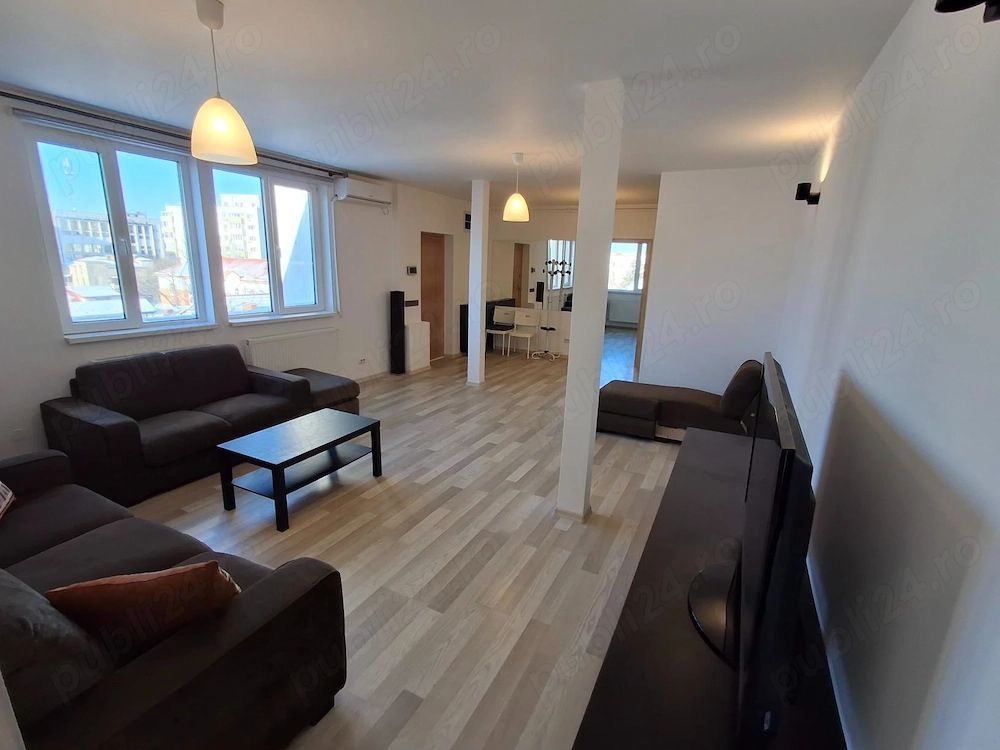 Apartament nou, 3 camere, 90 mp, etaj 4 din 4 fara lift, semimobilat, utilat nou, liniste, superb - 3/4