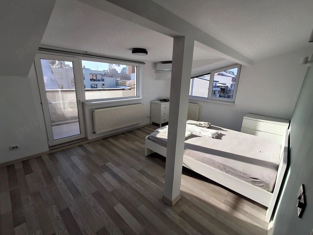 Apartament nou, 3 camere, 90 mp, etaj 4 din 4 fara lift, semimobilat, utilat nou, liniste, superb - imagine 5
