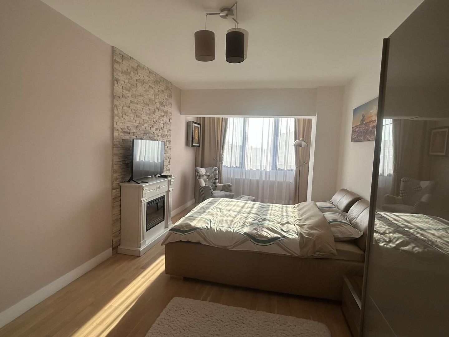 3 camere | zona Herastrau | de inchiriat| loc de parcare - 6