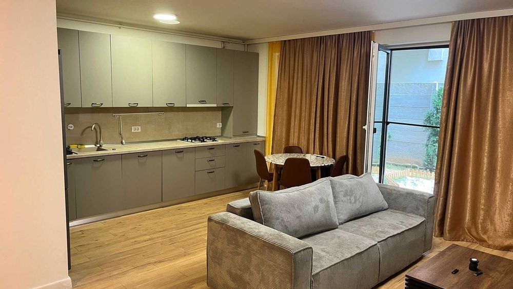 apartament cu 2 camere | parcare | curte | Rond OMV Pipera - 1/8