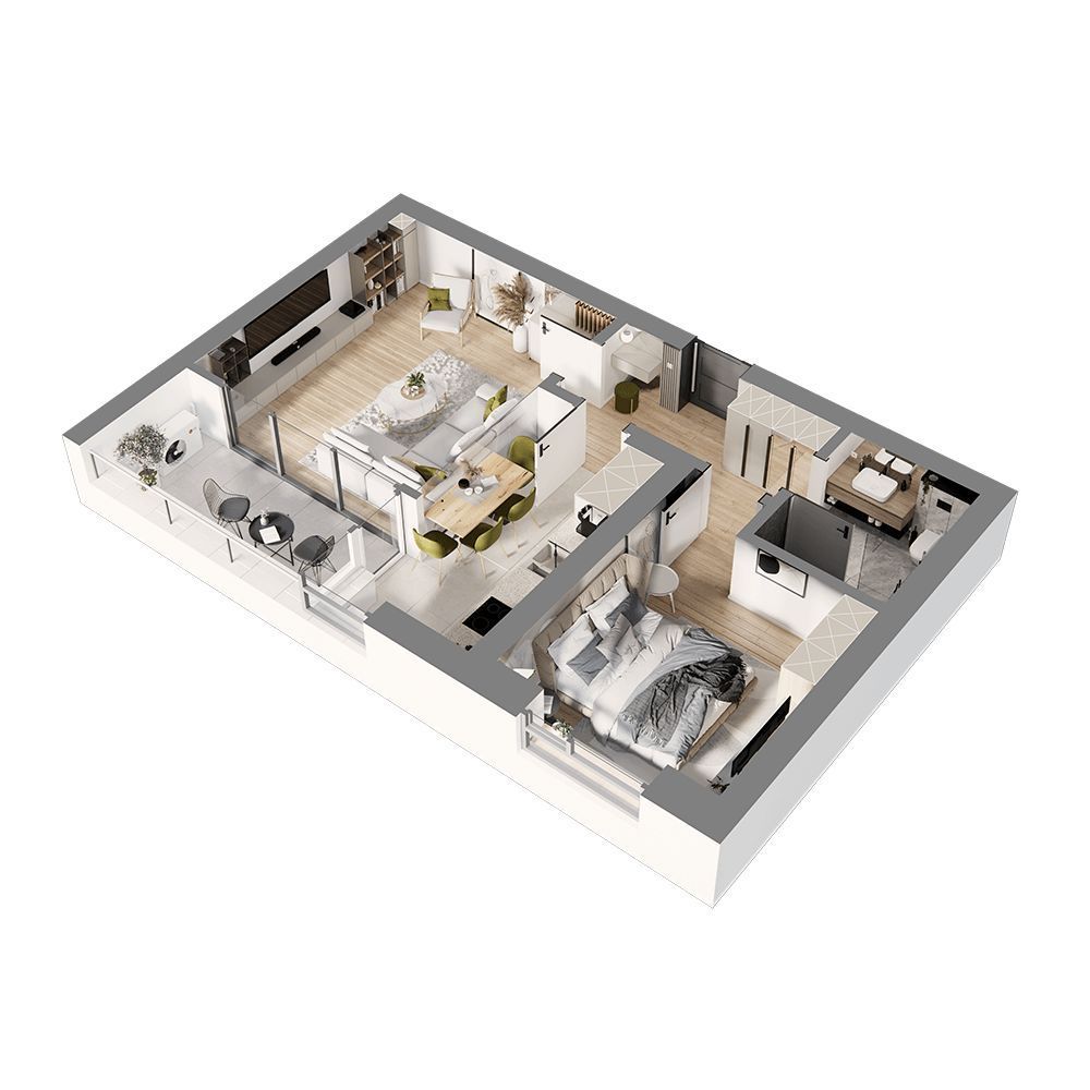 Apartament 2 camere | Parcare inclusa | Metrou Jiului - 15