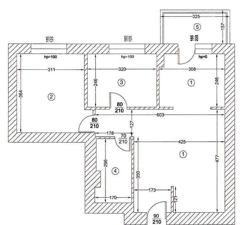 HILS PALLADY-Apartament cu 3 camere