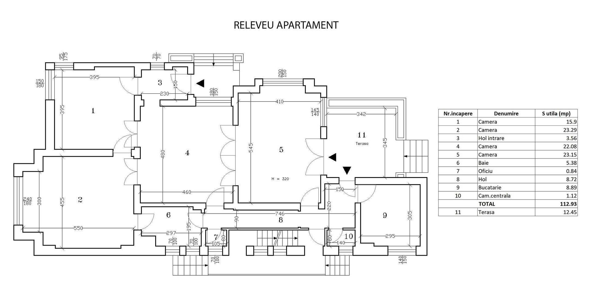 Apartament 4 camere  AVIATORILOR - 8