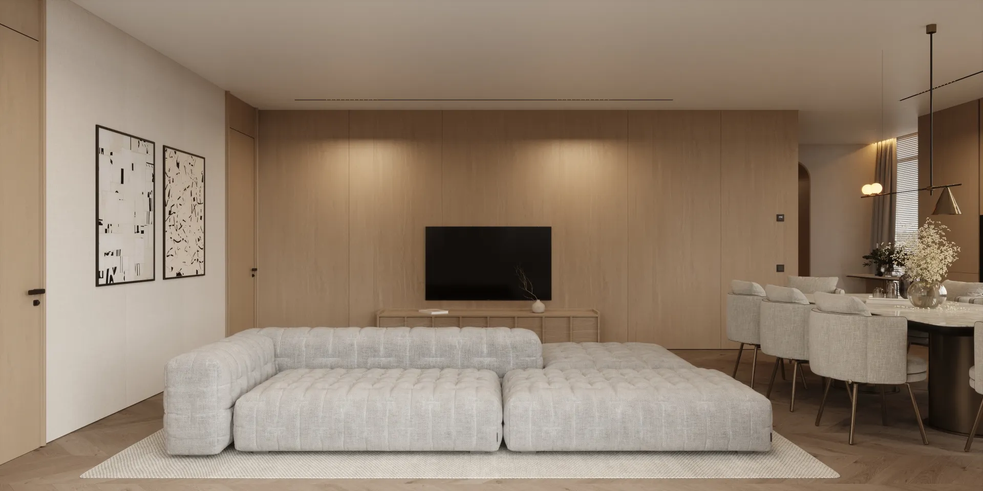 APARTAMENT CU 2 CAMERE - PIPERA  - 35