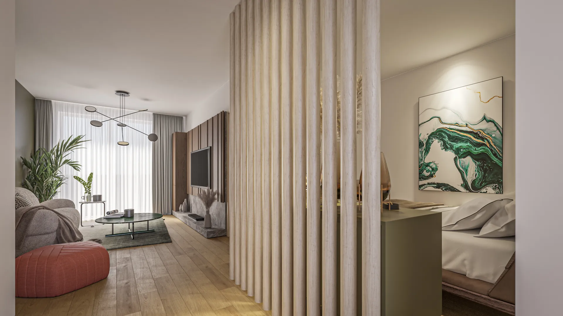 Apartament cu 2 camere // Obor // Veranda Mall - 18