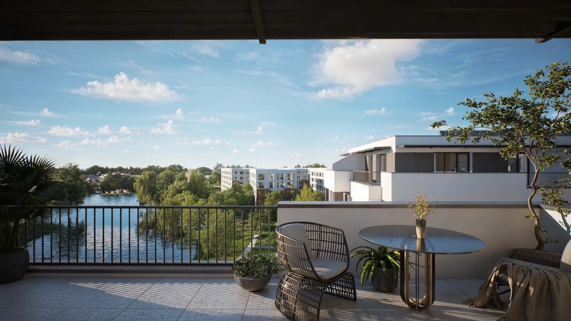 Apartament 2 camere | Terasă, parcare și facilități pentru familie | Pipera