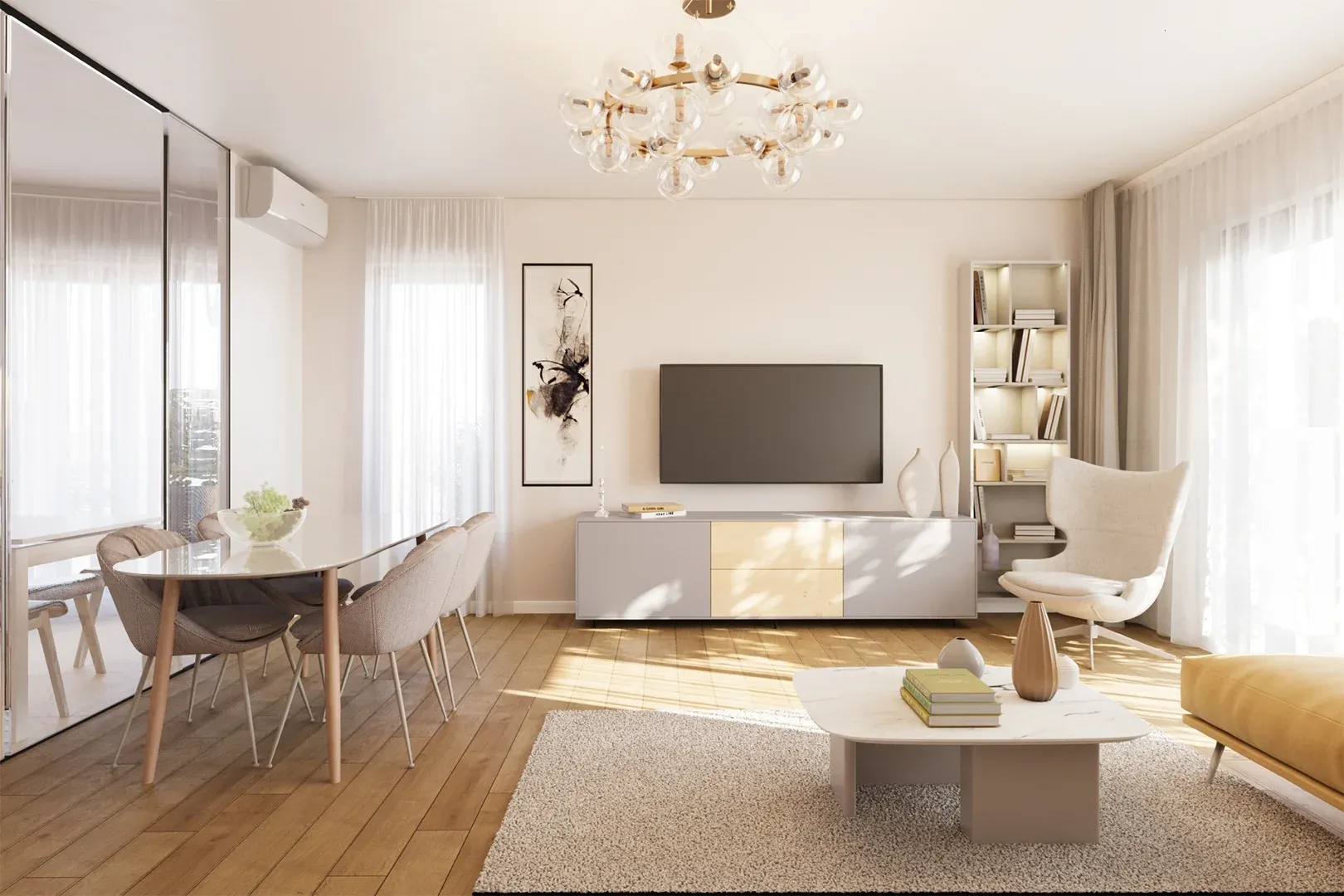Apartament 3 camere | Încălzire în pardoseală | Aproape de Promenada - 46