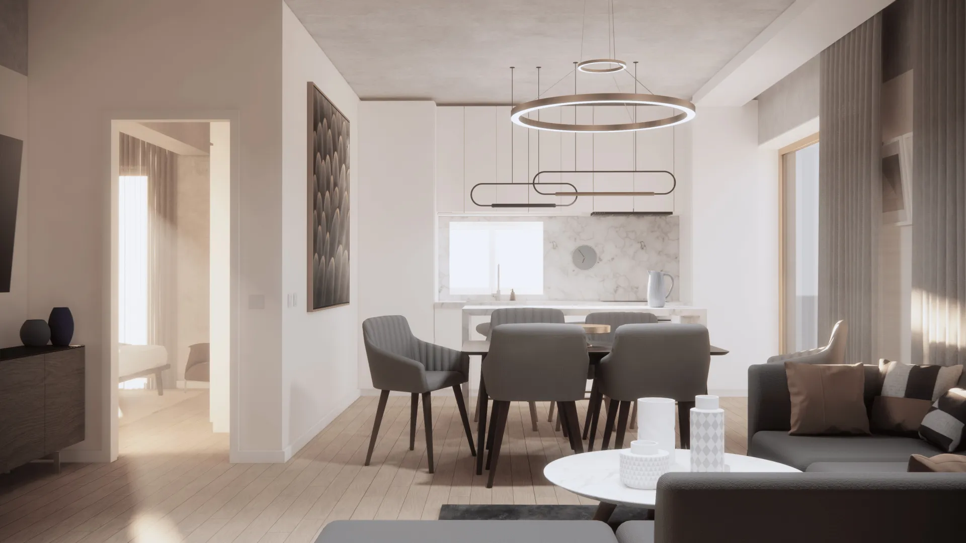 Apartament 2 camere | Lobby de 4 m, lifturi și facilități moderne - 13