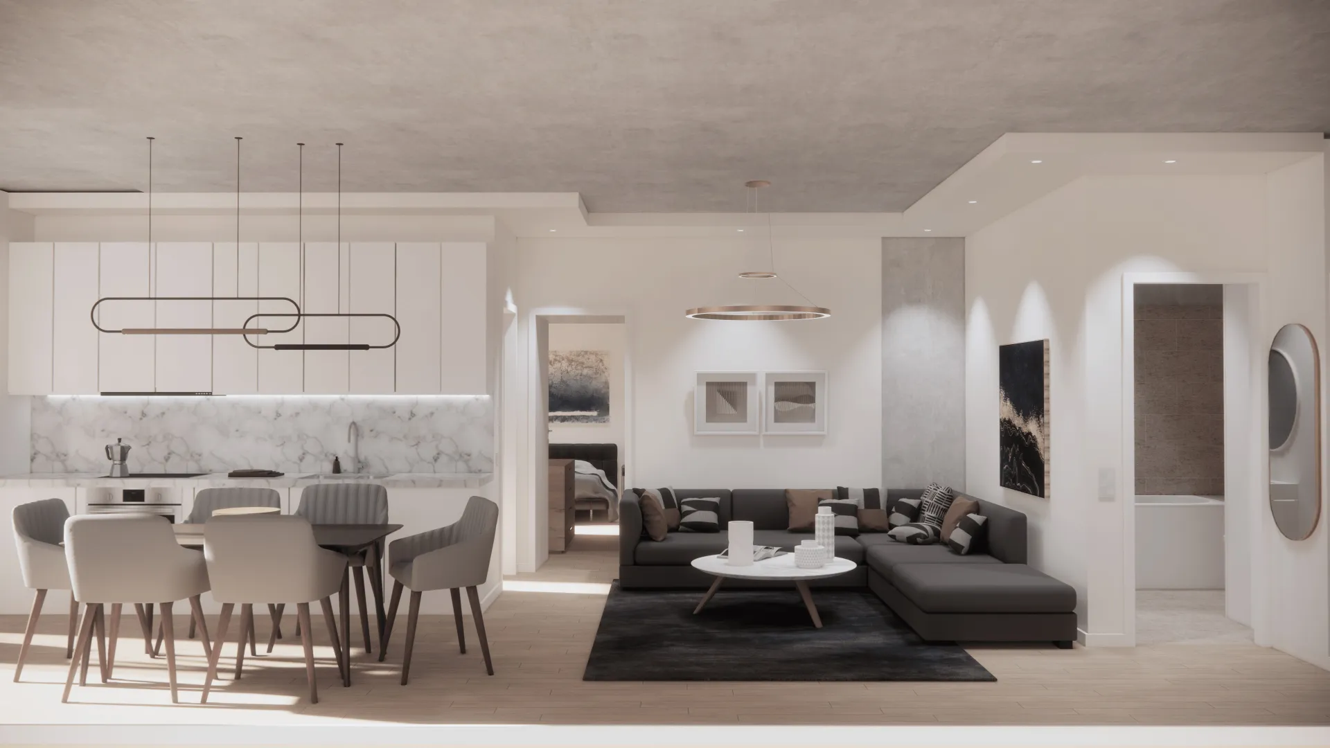 Apartament 2 camere | Lobby de 4 m, lifturi și facilități moderne - 27