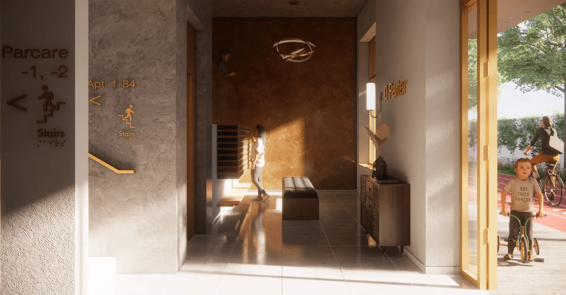 Apartament 2 camere | Lobby de 4 m, lifturi și facilități moderne