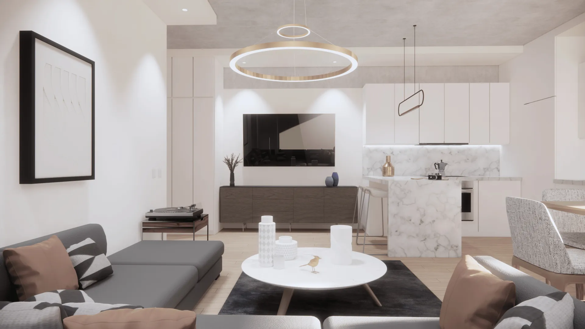 Apartament nou 2 camere | Zonă pietonală, locuri de joacă | Pipera - imagine 2