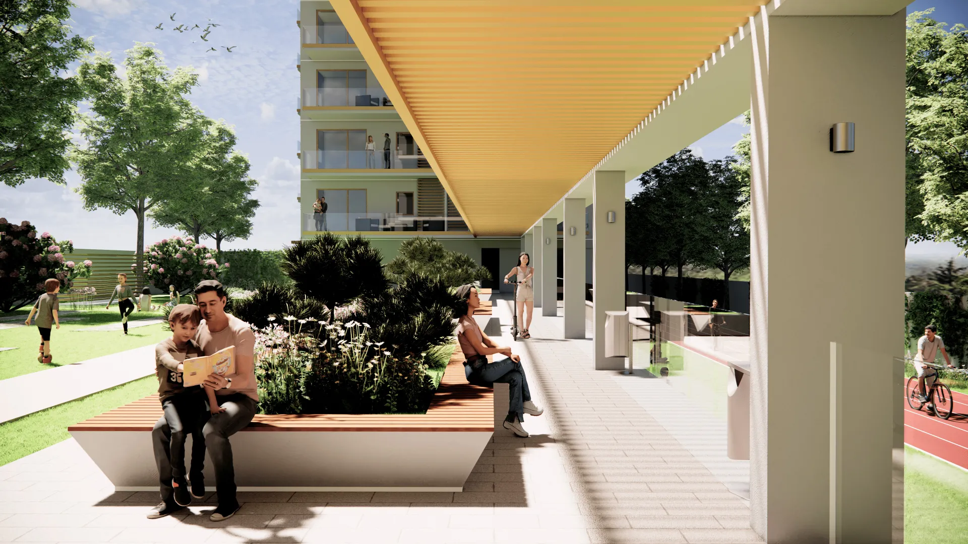 Apartament 2 camere cu gradina de 30 mp | La 5 minute de Pipera Plaza | Parc interior - 14
