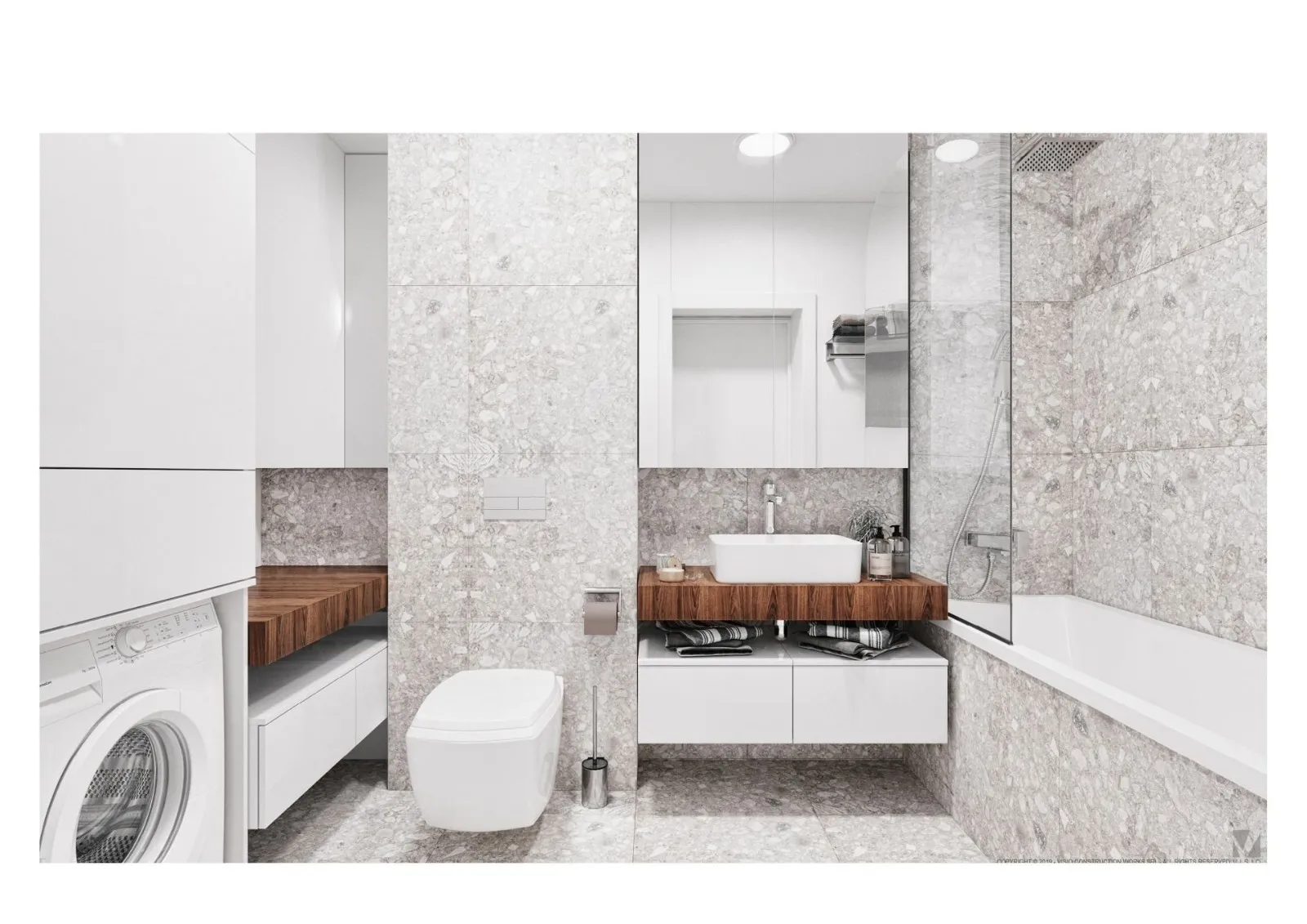 Apartament 2 camere | Finisaje Marazzi, încălzire în pardoseală - 9