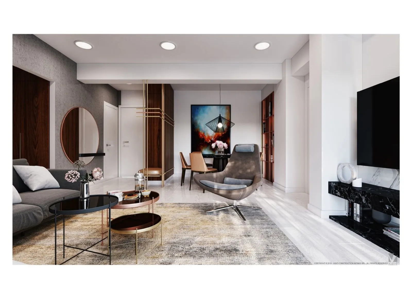 Apartament nou | 2 căi de acces, zonă verde interioară | Pipera - 10