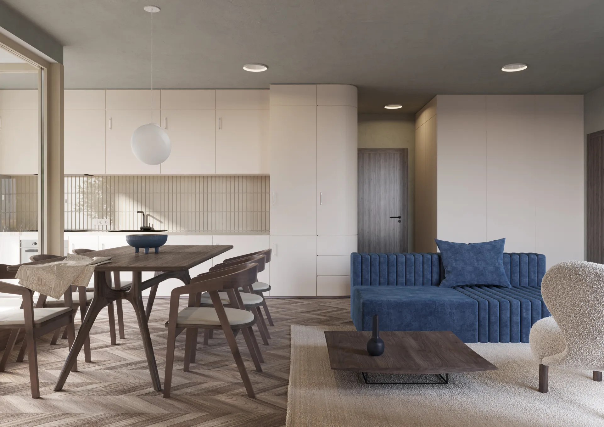 Apartament nou 3 camere | Complex cu loc de joacă și spații verzi - 4